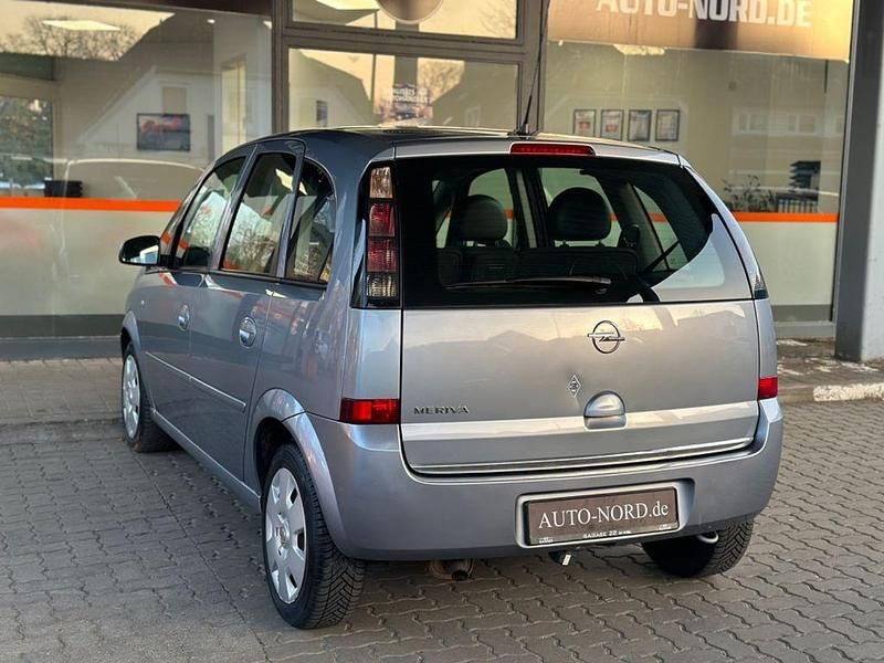 Gebraucht Opel Meriva Edition 90 PS (66 kW) 2008 Silber Van / Kleinbus