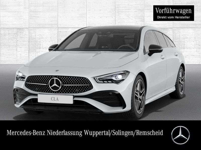 Weiß Gebraucht 2023 Mercedes CLA200 AMG Limousine | 35.490 € (Fairer Preis) - Bild 1/4