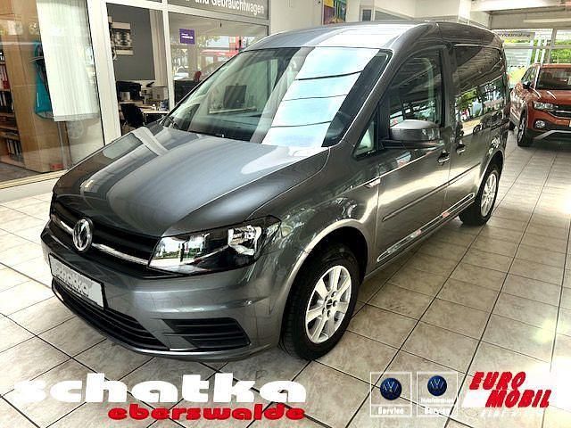 Indiumgrau Gebraucht 2019 VW Caddy R Van / Kleinbus | 22.975 € (Teuer) - Bild 1/4
