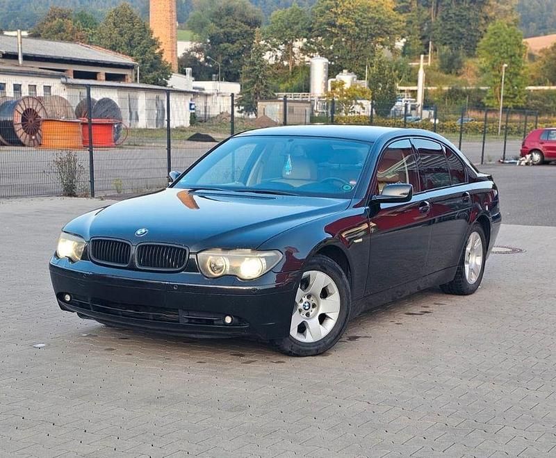 Schwarz Gebraucht 2004 BMW 730 Sport Line Limousine | 3.499 € (Fairer Preis) - Bild 1/4