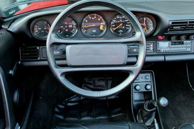 Gebraucht Porsche 911 231 PS (169 kW) 1989 Rot Cabrio