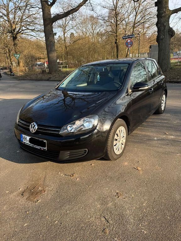 Gebraucht VW Golf VI Trendline 86 PS (63 kW) 2008 Schwarz Kleinwagen