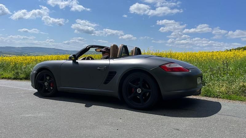 Schwarz Gebraucht 2008 Porsche Boxster S Cabrio | 25.987 € (Superpreis) - Bild 1/4