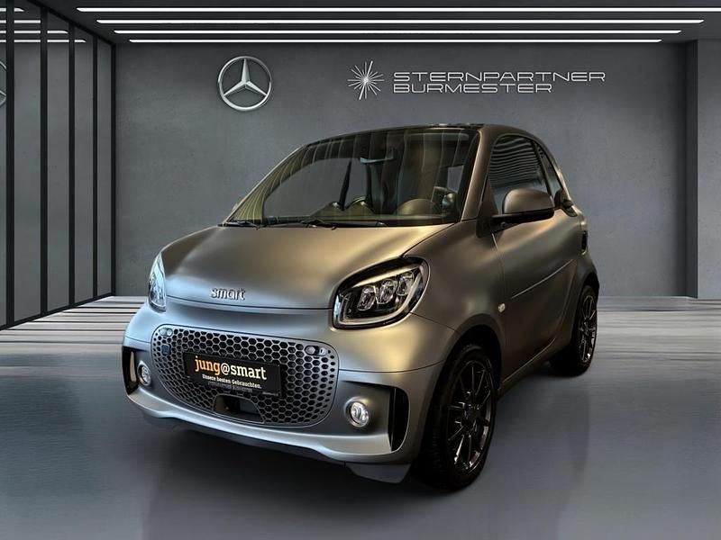 Grau Gebraucht 2021 Smart ForTwo Electric Drive Brabus Coupé | 11.790 € (Etwas zu teuer) - Bild 1/3