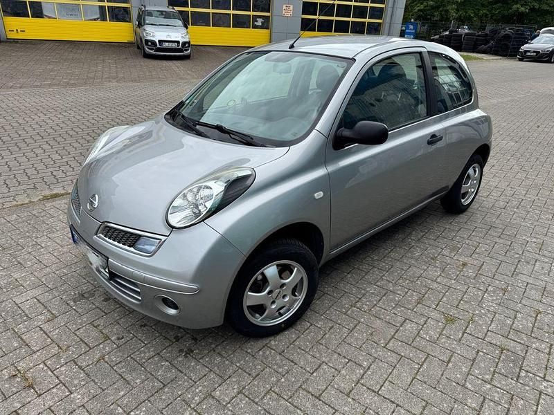 Silber Gebraucht 2009 Nissan Micra Visia Kleinwagen | 1.999 € (Guter Preis) - Bild 1/4