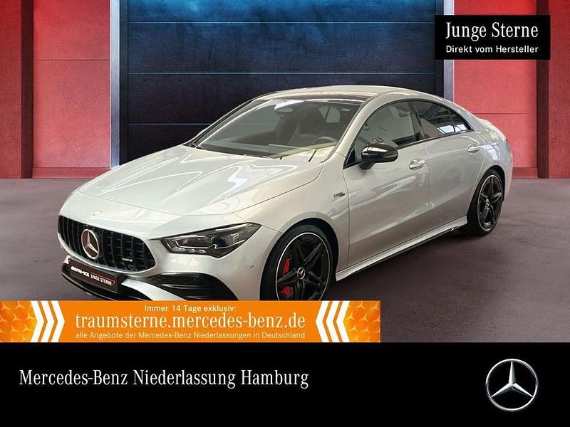 Silber Gebraucht 2025 Mercedes CLA35 AMG AMG Limousine | 57.990 € - Bild 1/3