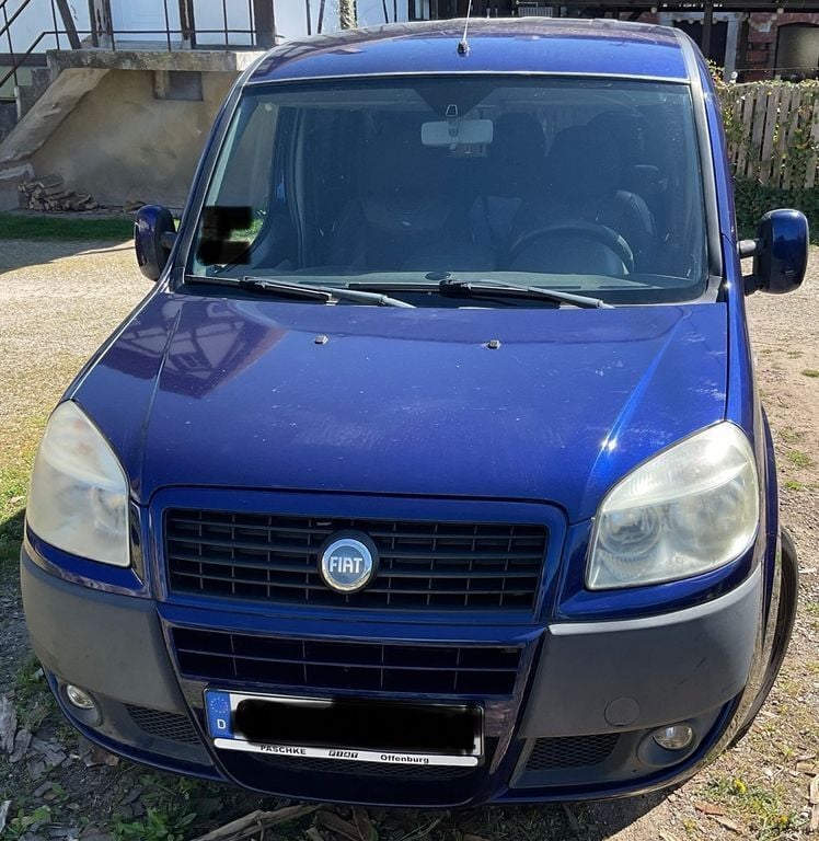 Blau Gebraucht 2008 Fiat Doblò Van / Kleinbus | 1.950 € (Superpreis) - Bild 1/4