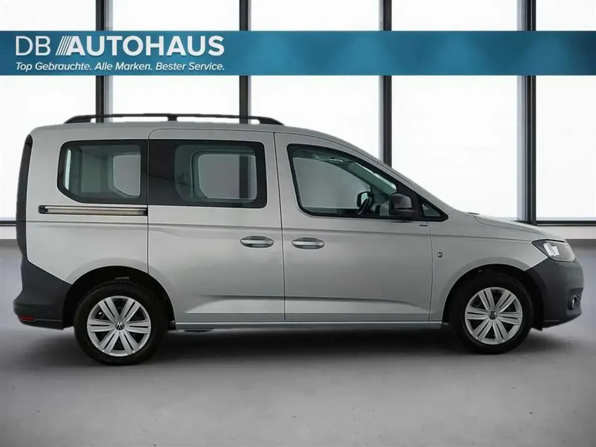 Gebraucht VW Caddy 122 PS (89 kW) 2022 Silber Van / Kleinbus