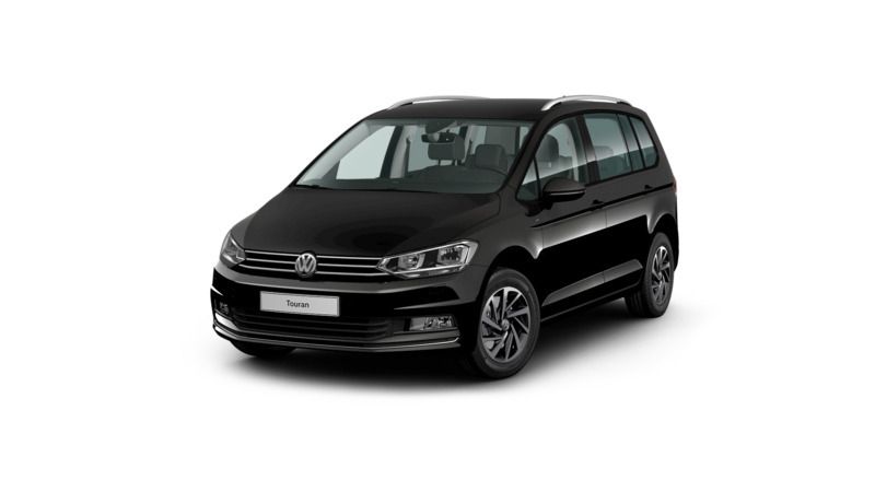 Gebraucht VW Touran Join 150 PS (110 kW) 2019 Schwarz perleffekt Van / Kleinbus
