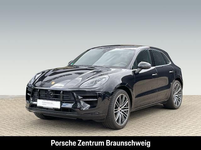 Tiefschwarzmetallic Gebraucht 2019 Porsche Macan S SUV | 58.230 € (Teuer) - Bild 1/4