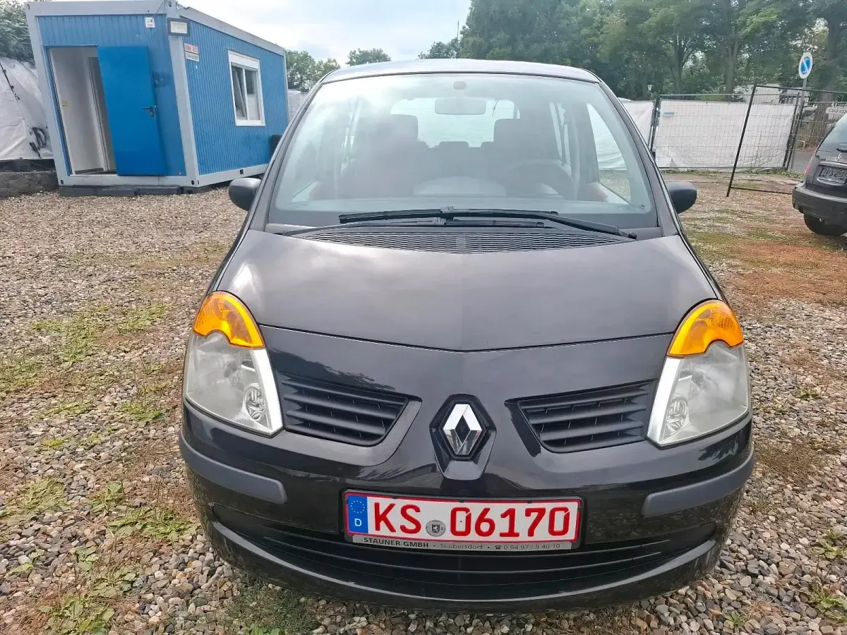 Gebraucht Renault Modus 75 PS (55 kW) 2005 Schwarz Van / Kleinbus