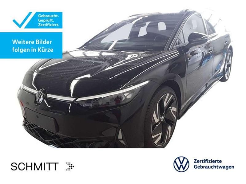Grenadillschwarz metallic Gebraucht 2025 VW ID.7 GTX Limousine | 50.999 € - Bild 1/3