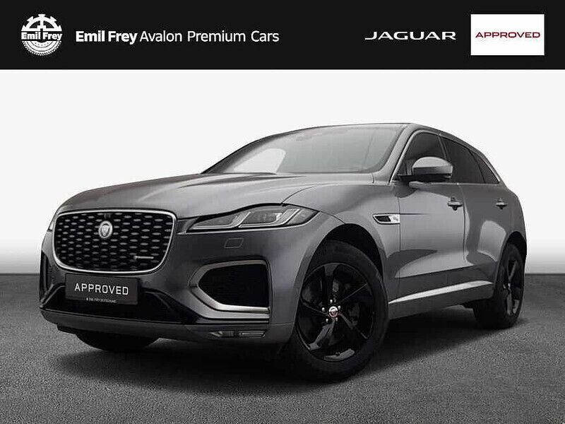 Eiger grey metallic Gebraucht 2021 Jaguar F-Pace R-Dynamic SUV | 47.900 € (Fairer Preis) - Bild 1/4