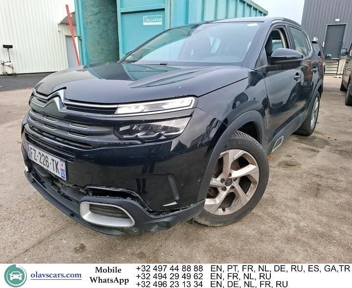 Schwarz Gebraucht 2021 Citroën C5 Aircross SUV | 13.915 € (Superpreis) - Bild 1/4
