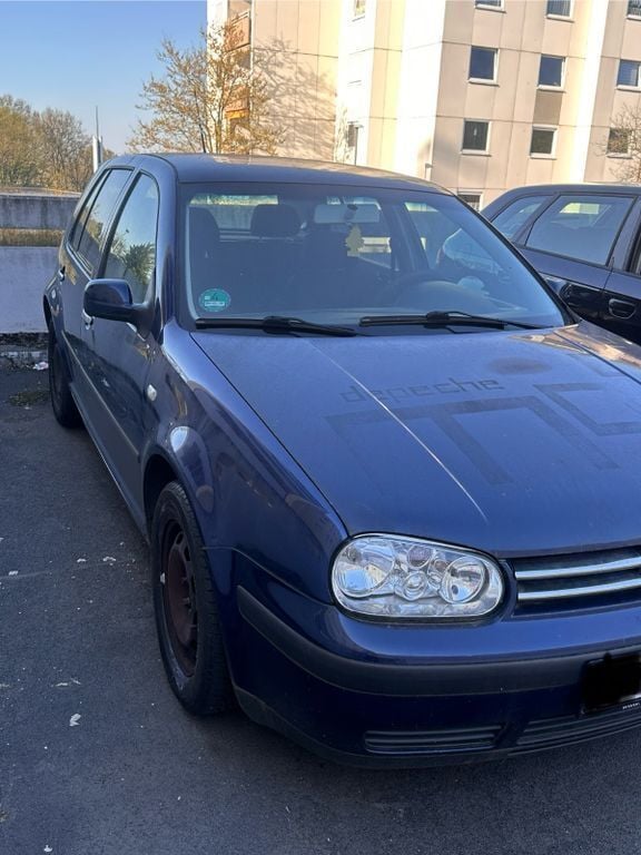 Blau Gebraucht 2002 VW Golf IV Limousine | 800 € (Superpreis) - Bild 1/4