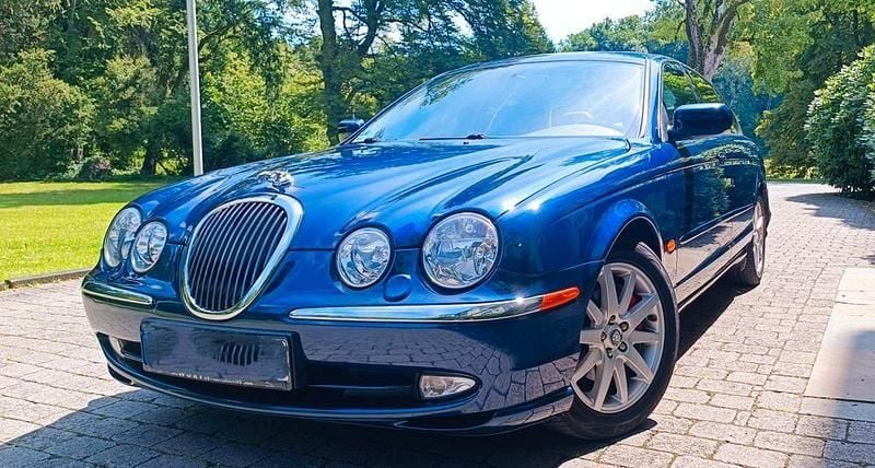 Blau Gebraucht 2000 Jaguar S-Type Executive Limousine | 7.500 € - Bild 1/4