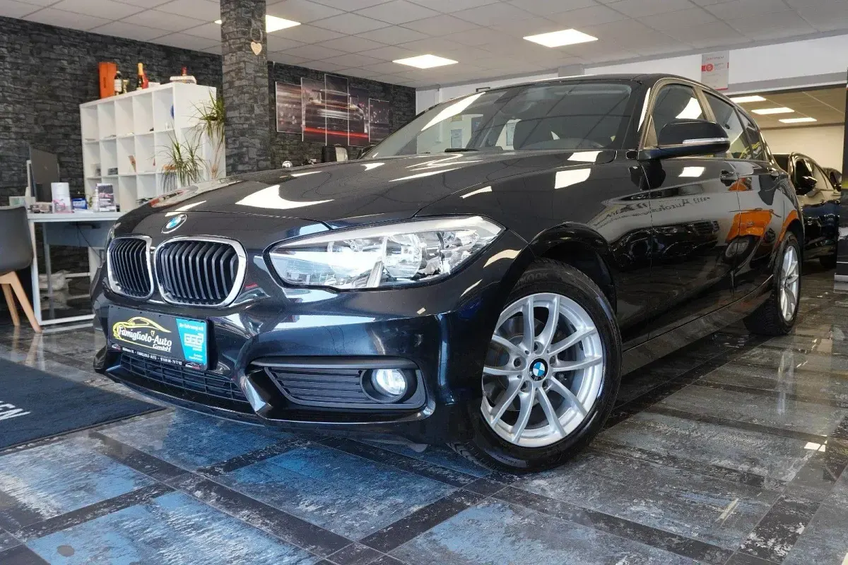Gebraucht BMW 118 Advantage 136 PS (100 kW) 2017 Schwarz Kleinwagen