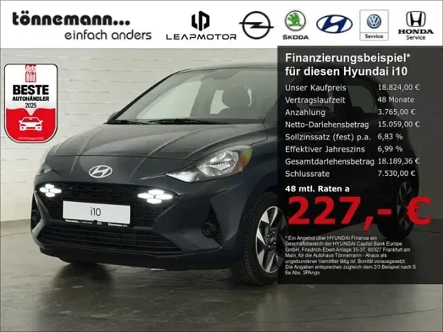 Brugt Hyundai i10 Trend 79 HK (58 kW) 2025 Hatchback