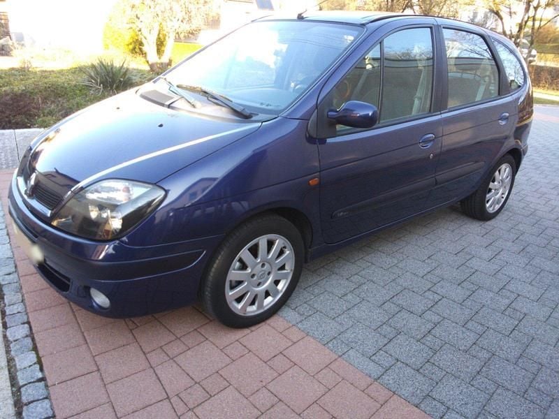 Gebraucht Renault Scénic 107 PS (78 kW) 2003 Blau Van / Kleinbus