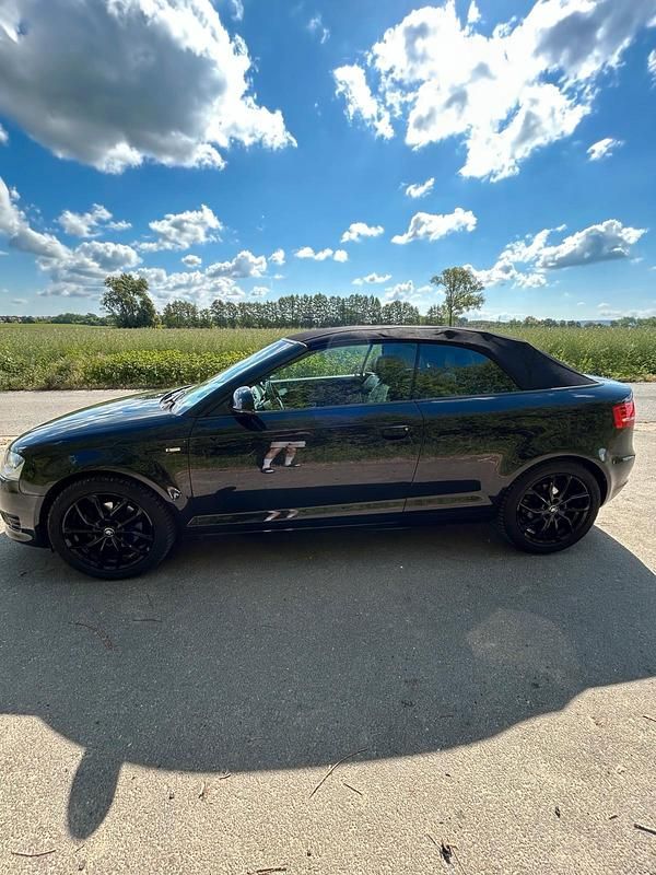 Gebraucht Audi A3 Cabriolet S-Line 160 PS (117 kW) 2008 Schwarz Cabrio