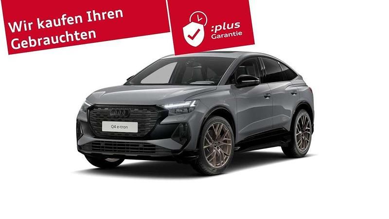 Kieselgrau Gebraucht 2025 Audi Q4 e-tron S-Line SUV | 55.980 € - Bild 1/4
