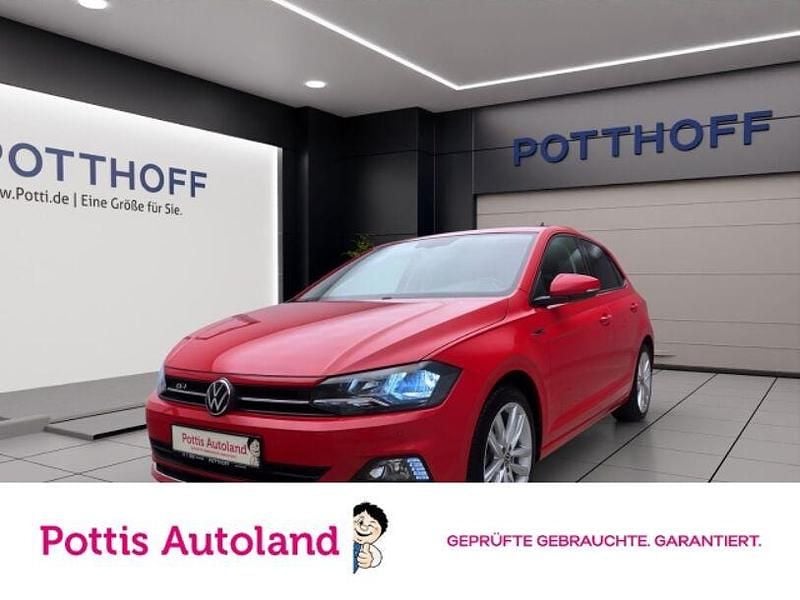 Rot Gebraucht 2021 VW Polo Highline Limousine | 15.922 € (Guter Preis) - Bild 1/4