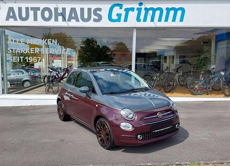 Violett (metallic) Gebraucht 2019 Fiat 500 Collezione Kleinwagen | 10.390 € (Fairer Preis) - Bild 1/4