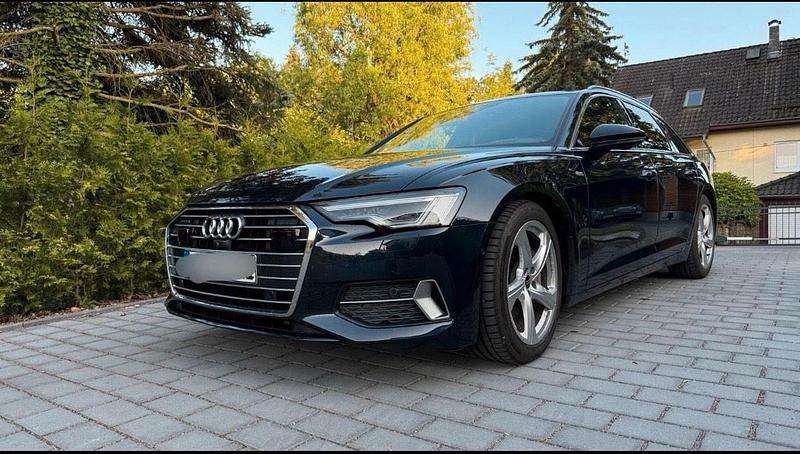 Blau Gebraucht 2021 Audi A6 Kombi | 35.500 € (Fairer Preis) - Bild 1/4
