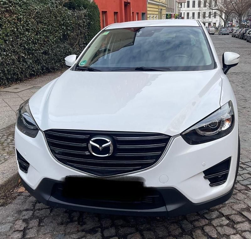Gebraucht Mazda CX-5 Exclusive-Line 150 PS (110 kW) 2016 Weiß SUV