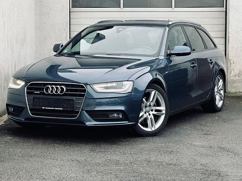Blau Gebraucht 2015 Audi A4 S-Line Kombi | 10.999 € (Superpreis) - Bild 1/4