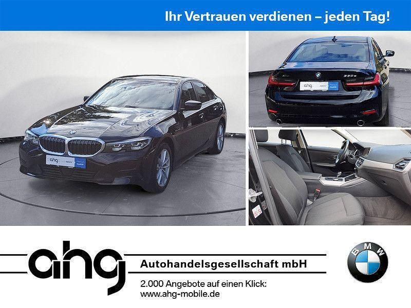Schwarz Gebraucht 2021 BMW 330e Advantage Limousine | 25.990 € (Guter Preis) - Bild 1/4