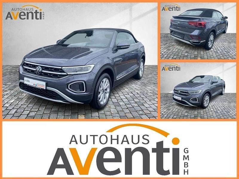 Grau Gebraucht 2024 VW T-Roc Cabriolet Style Cabrio | 26.979 € (Superpreis) - Bild 1/4