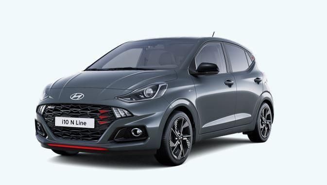 Grau Neu 2025 Hyundai i10 N Line Kleinwagen | 20.988 € (Fairer Preis) - Bild 1/1