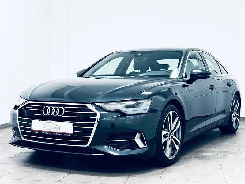Grau Gebraucht 2022 Audi A6 S-Line Limousine | 32.880 € (Superpreis) - Bild 1/4