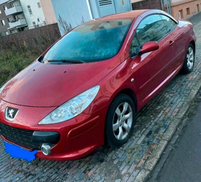 Rot Gebraucht 2006 Peugeot 307 CC Cabrio | 4.000 € (Fairer Preis) - Bild 1/4