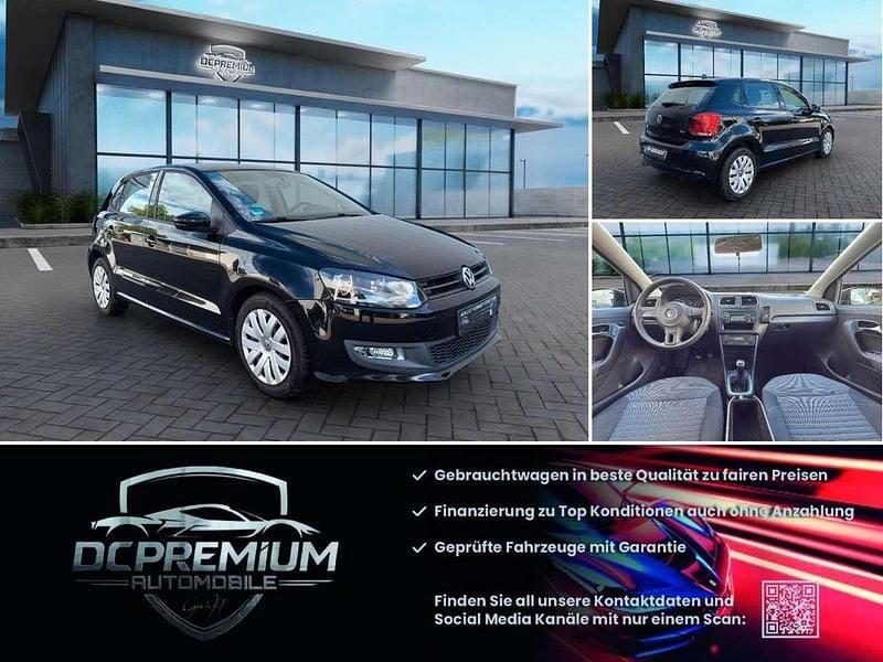 Ebenholzschwarz Gebraucht 2010 VW Polo Comfortline Kleinwagen | 4.890 € (Superpreis) - Bild 1/4