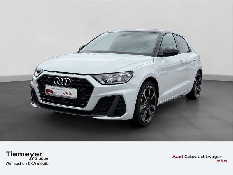 Gletscherweiß metallic Gebraucht 2024 Audi A1 S-Line Kleinwagen | 29.870 € (Fairer Preis) - Bild 1/4
