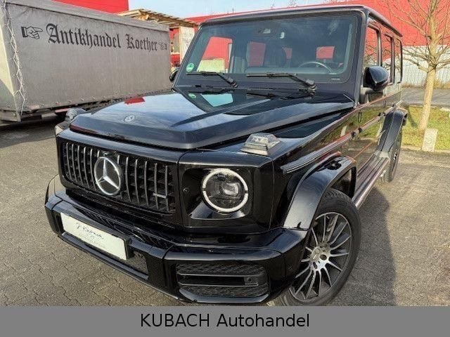 Obsidianschwarz metallic Gebraucht 2020 Mercedes G500 AMG line SUV | 93.999 € (Superpreis) - Bild 1/4