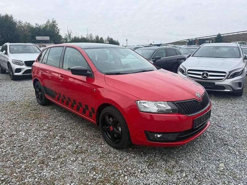 Gebraucht Skoda Rapid Ambition 105 PS (77 kW) 2014 Rot Limousine