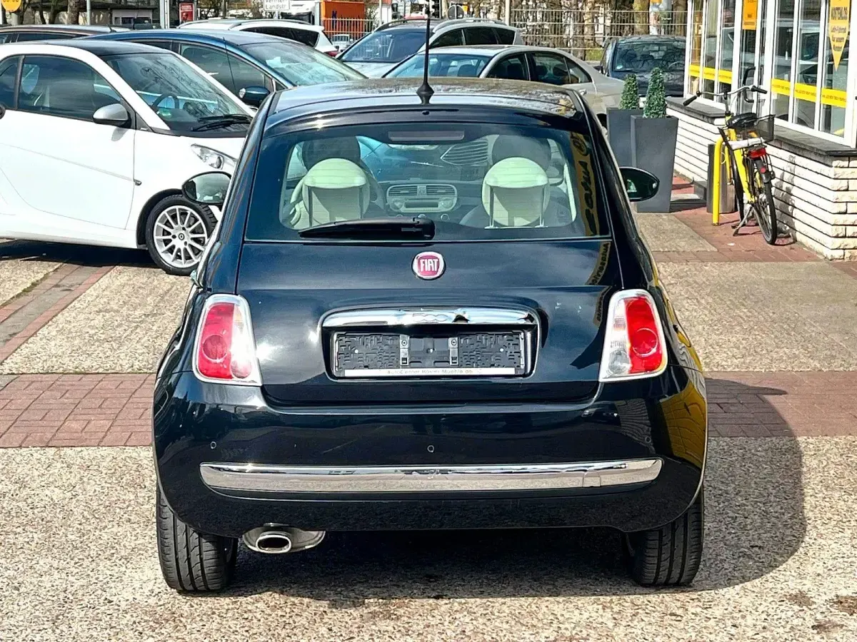 Gebraucht Fiat 500 Lounge 69 PS (50 kW) 2014 Schwarz Kleinwagen