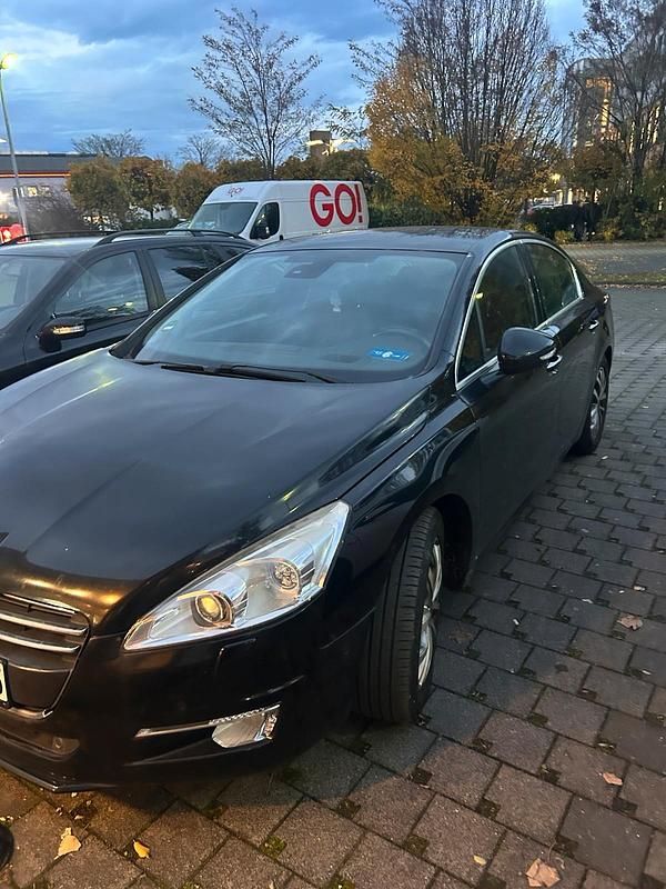 Schwarz Gebraucht 2012 Peugeot 508 Limousine | 4.550 € - Bild 1/4