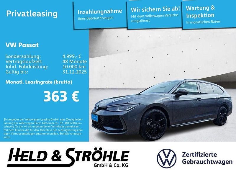 Diabasgrau metallic Gebraucht 2024 VW Passat R-line Kombi | 43.760 € (Teuer) - Bild 1/3