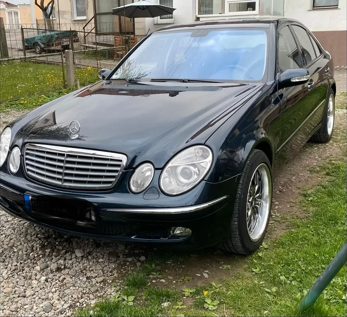 Occasion Mercedes E350 Elegance 273 ch (200 kW) 2005 Bleue Berline