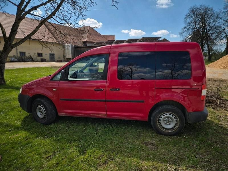 Gebraucht VW Caddy Life 80 PS (58 kW) 2008 Rot Van / Kleinbus