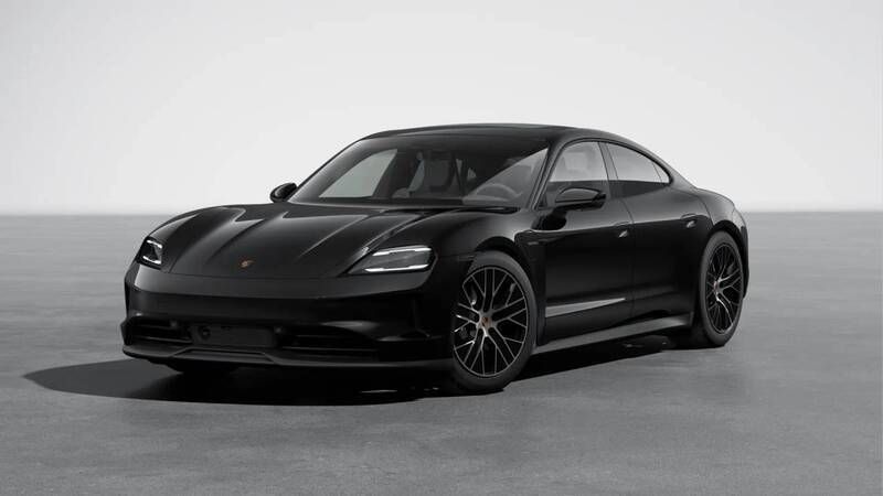 Schwarz Gebraucht 2024 Porsche Taycan Limousine | 109.993 € (Guter Preis) - Bild 1/4
