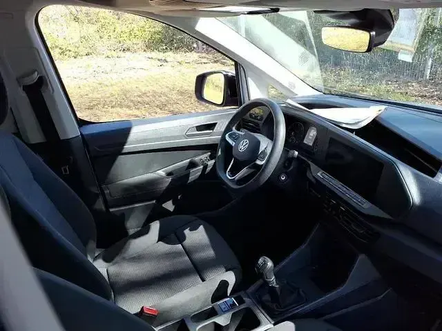 Gebraucht VW Caddy 122 PS (89 kW) 2021 Silber Van / Kleinbus