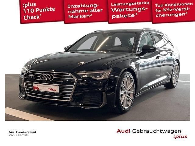 Brillantschwarz Gebraucht 2021 Audi A6 S-Line Kombi | 39.440 € (Guter Preis) - Bild 1/3