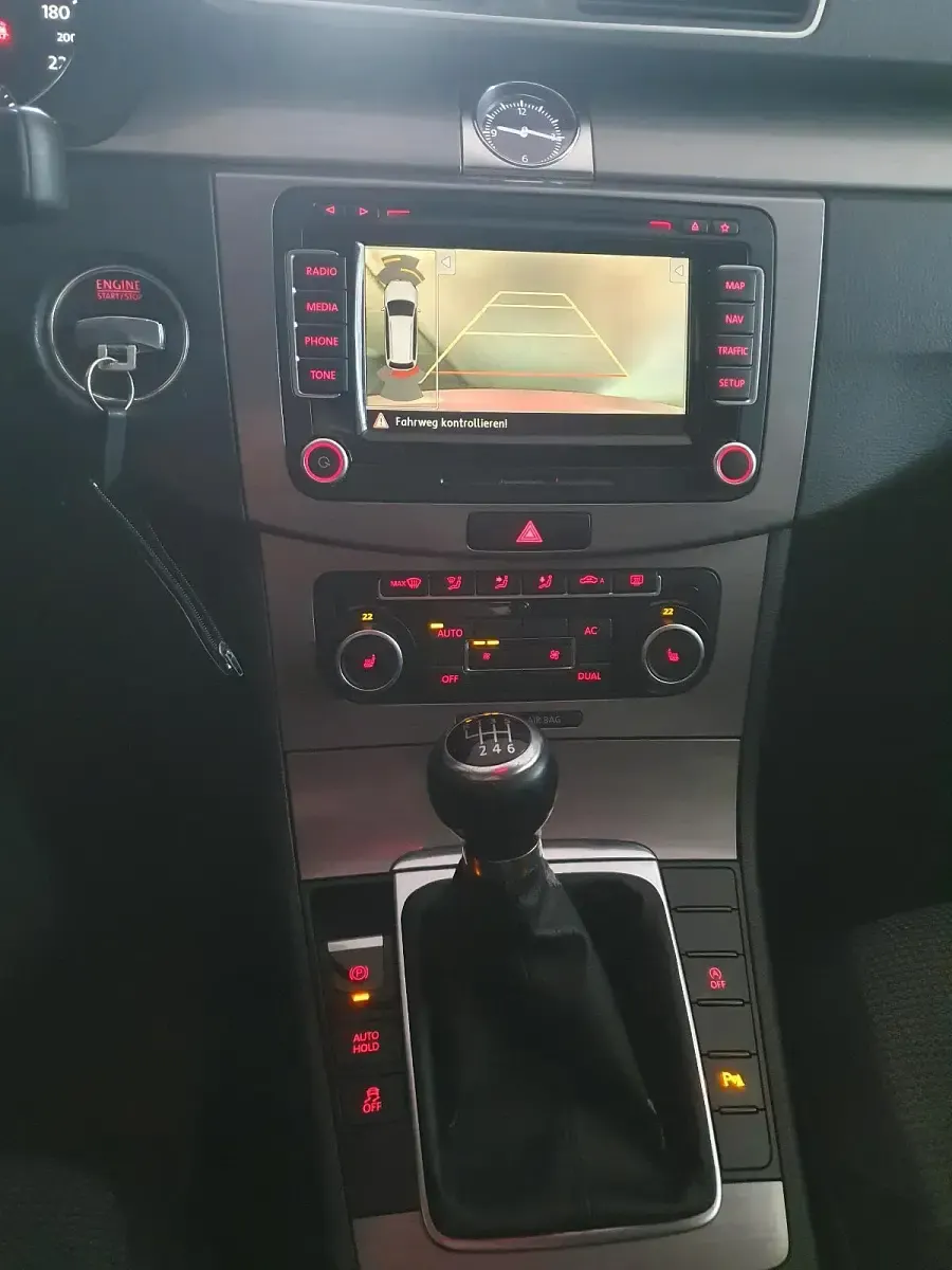 Usata VW Passat 140 CV (102 kW) 2011 Rosso Station wagon