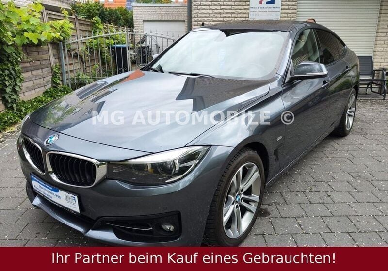 Grau Gebraucht 2017 BMW 320 Gran Turismo Sport Line Limousine | 13.999 € (Guter Preis) - Bild 1/4