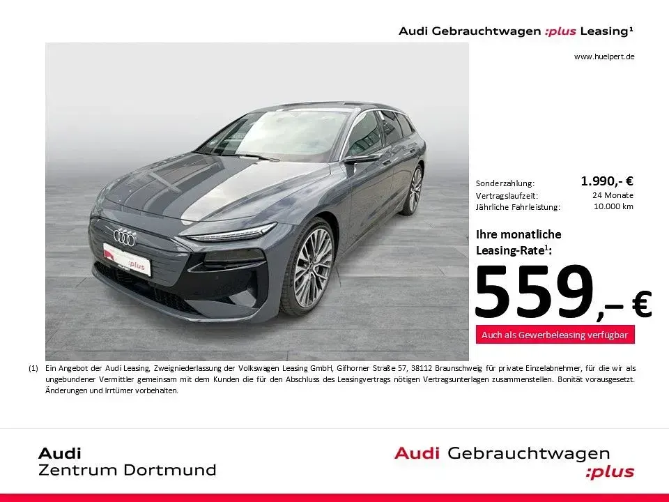 Gebraucht Audi A6 e-tron Advanced 280 kW (381 PS) 2025 Magnetgrau Kombi